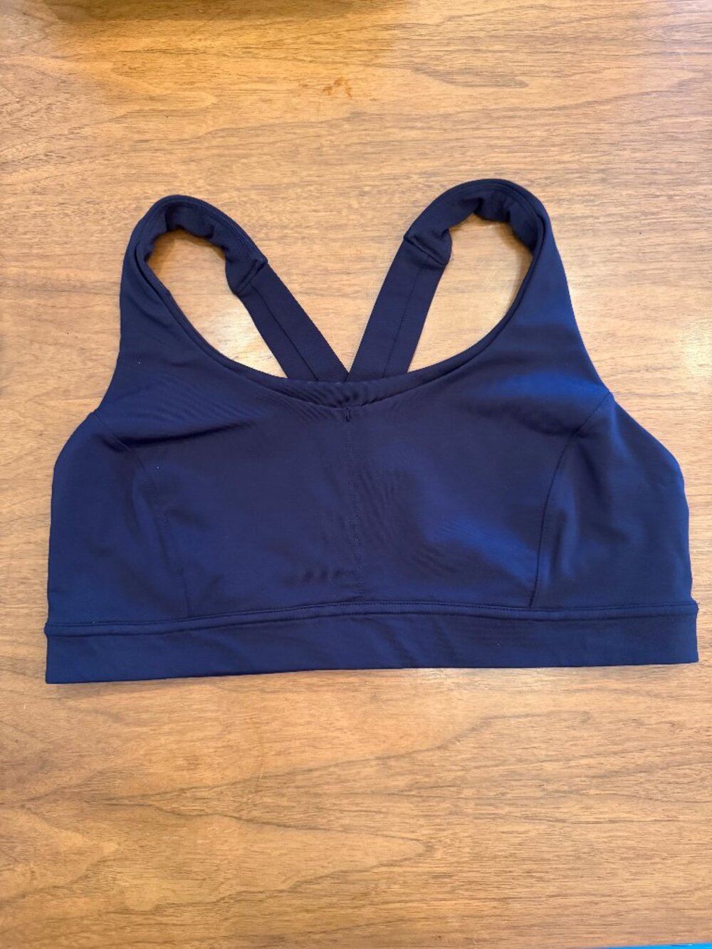 Lululemon Athletic Sports Bra Workout Yoga Bra Navy Size 10/12